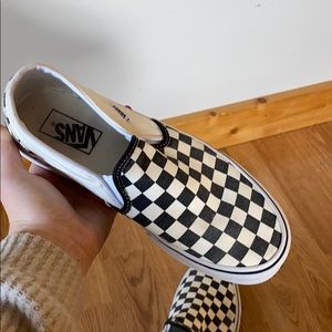 Checkered Vans